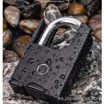 Lock de puerta inteligente de huella digital biométrica antirrobo